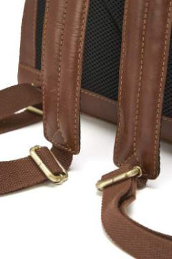 Leather Line – kuprinė, Konjakas – Derby of Sweden (4)