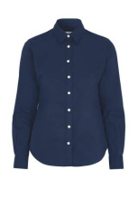 Twill Lady – marškiniai, Tamsiai mėlyna