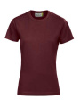 Rock T Lady – marškinėliai, Burgundija