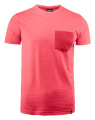 Portwillow – marškinėliai (unisex), Raudonasis melanžas