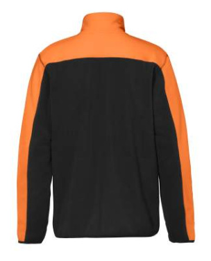 Cortina Fleecejacket – džemperis, Juoda/oranžinė – Graphix (2)