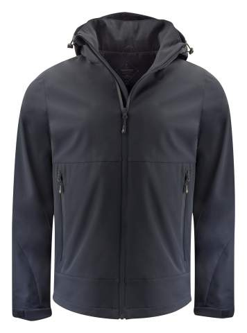 Lodgetown – softshell striukė (vyrams), Juoda – James Harvest (1)