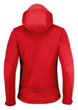 Skeleton – softshell striukė (moterims), Raudona – Printer Essentials (2)