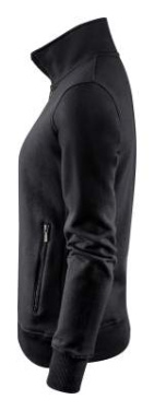 Melville Heights Sweater – džemperis su užtrauktuku (moterims), Juoda – James Harvest (2)