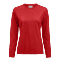 Heavier Pro L/S W – marškinėliai, Raudona