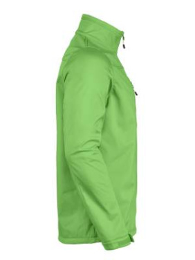 Vert – softshell striukė (vyrams), Laimo žalia - Printer RED (3)