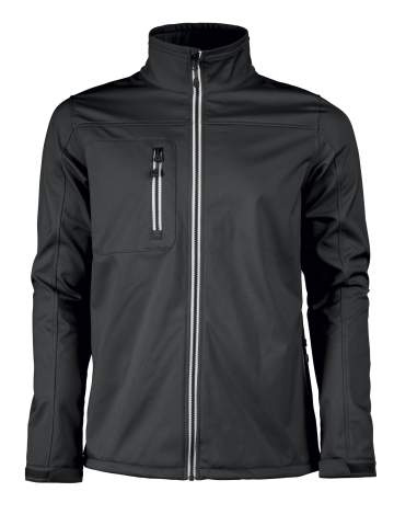 Vert – softshell striukė (vyrams), Juoda – Printer RED (1)