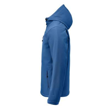 Boardslide – softshell striukė (vyrams), Ryškiai mėlyna – Printer RED (3)