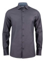 PB142 Oxford Stretch Slim Fit – marškiniai (vyrams), Pilka
