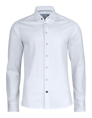 IB34 Knit Shirt Regular Fit – polo marškinėliai (vyrams), Balta – J.Harvest & Frost (1)