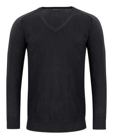 Merino V – megztas megztinis (vyrams), Juoda – J.Harvest & Frost (1)