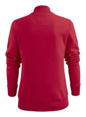 Javelin Sweater – džemperis su užtrauktuku (moterims), Raudona – Printer Essentials (4)