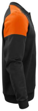 Prime Polosweater Unisex – džemperis, Juoda/oranžinė – Printer PRIME (4)