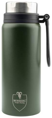 Thermos 75 cl – puodelis, Žalia – MORBERG by Orrefors Hunting (1)