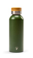 Thermos with bamboo lid – gertuvė, Tamsiai žalia