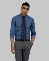 IB130 Woven Indigo Slim Fit – marškiniai (vyrams), Indigo