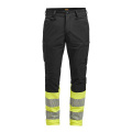 2328 Service Stretch Hi-Vis – kelnės, Juoda/Geltona