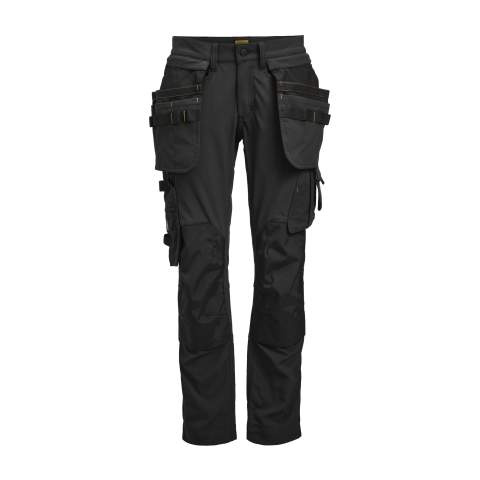 2371 Craftsman Stretch – kelnės (moterims), juoda – Jobman (1)