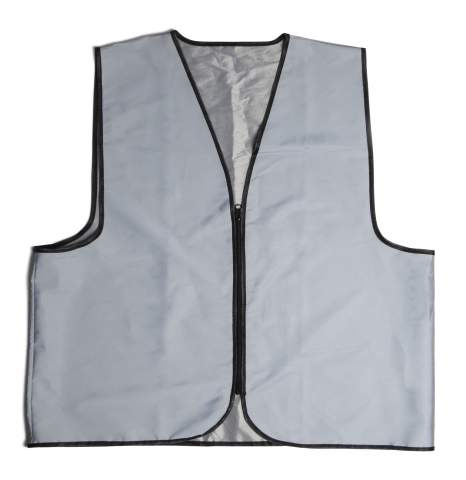 Marking Reflective Zipper – liemenė, Pilka – Nightingale (1)