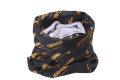 9693 Bandana – kepurė, juoda/oranžinė