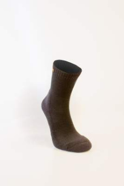 9597 Merino Sock – šortai (vidutinis), Juoda – Jobman (2)