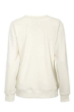 Crew Neck Lady – džemperis, Kreminė balta - Cottover (2)