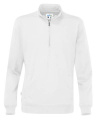 Half Zip Unisex – džemperis, Raudona