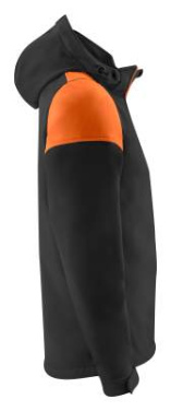 Prime – softshell striukė (vyrams), Juoda/oranžinė – Printer PRIME (4)