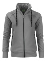Jog RSX Sweater – džemperis su užtrauktuku (moterims), Plieno pilka