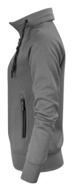 Jog RSX Sweater – džemperis su užtrauktuku (moterims), Plieno pilka – Printer (2)