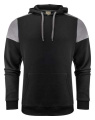 Prime – džemperis su gobtuvu (unisex), Juoda/Antracito