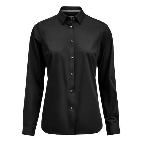 YB56 Twill Woman Contemporary – marškiniai, Juoda/pilka – J.Harvest & Frost (1)