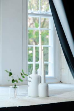 Candleholder – gertuvė, Balta – Orrefors Jernverk (2)