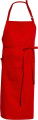 Prijuostė 410673, Raudona