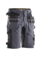 2168 Craftsman Stretch – šortai, tamsiai pilka/juoda
