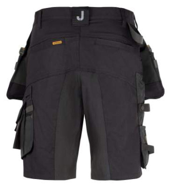 2168 Craftsman Stretch – šortai, juoda – Jobman (3)