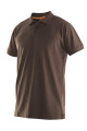 5564 shirt – polo marškinėliai, ruda