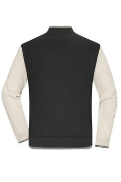 College-Striukė UNISEX OCS Mišrus ir RCS, juoda/smiltainis – James & Nicholson (4)