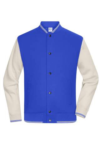 College-Striukė UNISEX OCS Mišrus ir RCS, karališkasis/smiltainis – James & Nicholson (1)