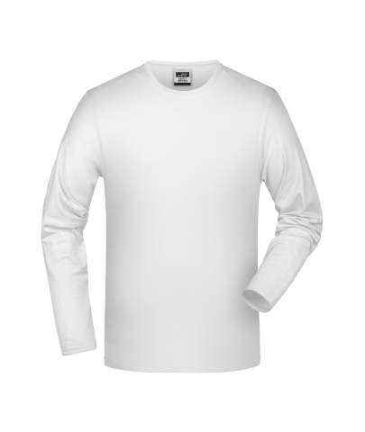 Elastic-T ilgomis rankovėmis, balta – James & Nicholson (1)