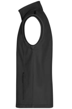 Vyriška softshell liemenė „Promo“, juoda/juoda – James & Nicholson (2)