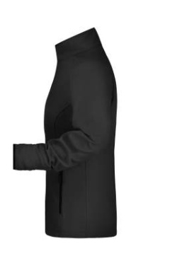 Moteriška softshell striukė, juoda/juoda – James & Nicholson (2)