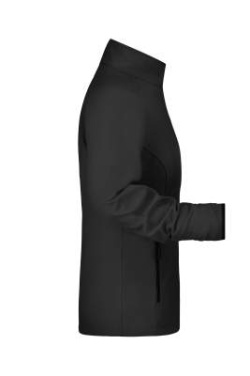 Moteriška softshell striukė, juoda/juoda – James & Nicholson (3)