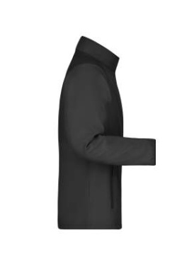 Vyriška reklaminė softshell striukė, juoda/juoda - James & Nicholson (3)