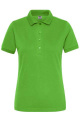 Moteriški BIO tamprūs polo marškinėliai darbui – vienspalviai – OCS mišrus audinys, gelsvai žalia