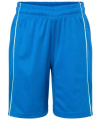 Basic komandos šortai jaunimui, karališkoji/balta