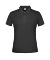 Promo Polo marškinėliai moterims, juoda