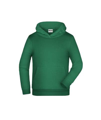 Vaikiškas reklaminis džemperis su gobtuvu, Airiškai žalia – James & Nicholson (1)