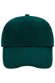 5 panelių kepurė, tamsiai žalia