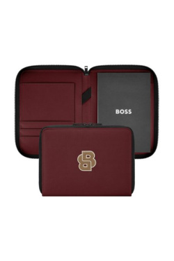 Konferencijų aplankas A5, „Varsity Burgundy“, gaminio vaizdas (2)